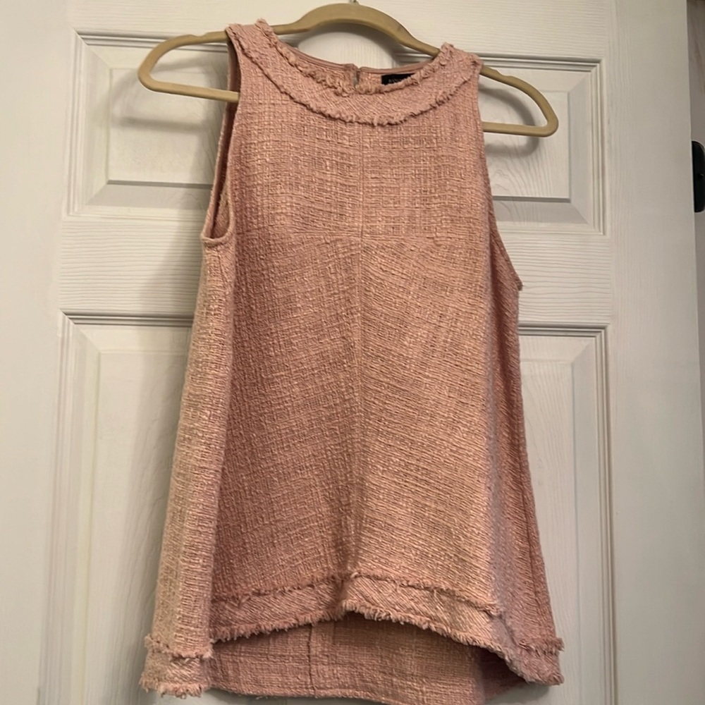 Blush Pink Banana Republic Sleeveless Top
